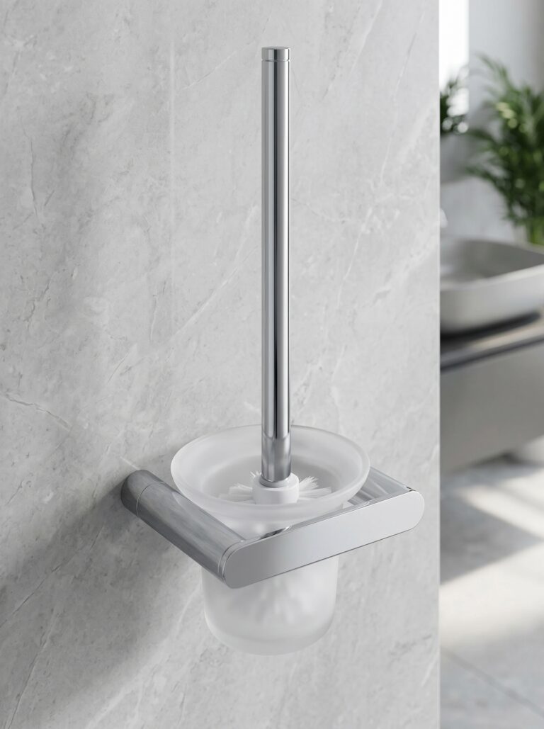 Stainless Steel Base Wall Mounted Bathroom Tumbler