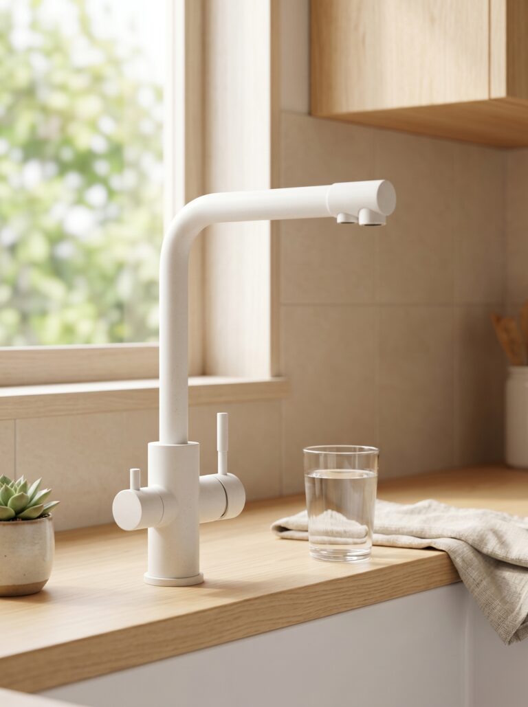 Stainless Steel Kitchen Faucet With Filter Spout