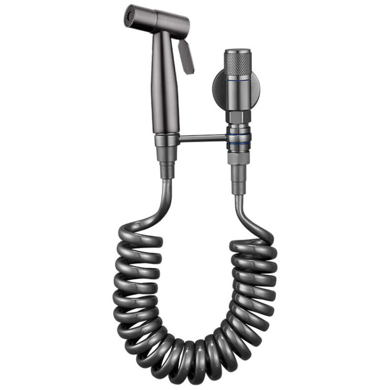 Stainless Steel Handheld Bidet Faucet, Wall Mount Design