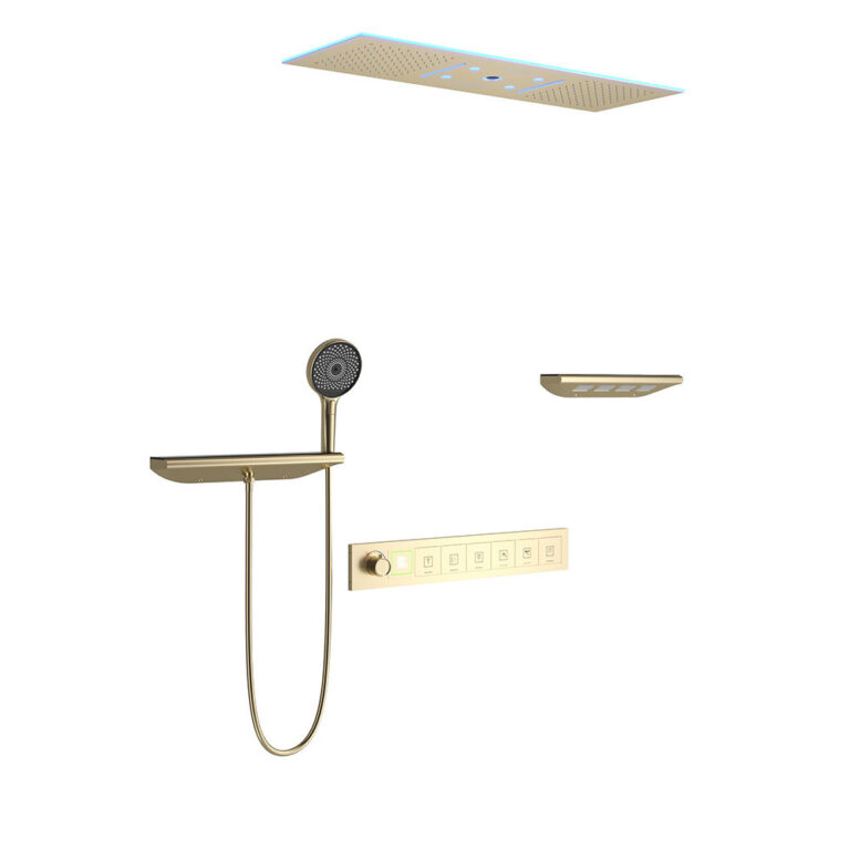 Smart LED Bluetooth Thermostatic Shower Set