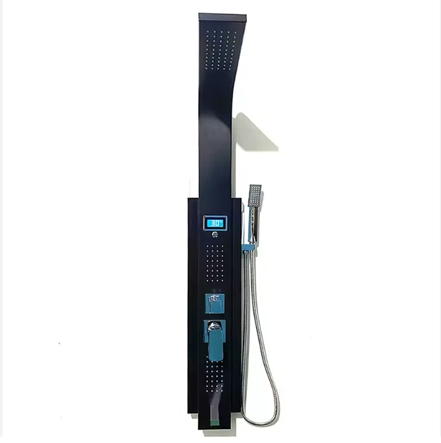 Stainless Steel Waterfall Shower Panel Massage Body Jets Shower Panels