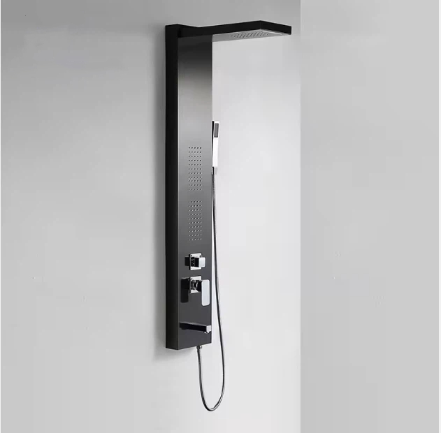 Modern Massage Shower Panel Stainless Steel Shower Panel