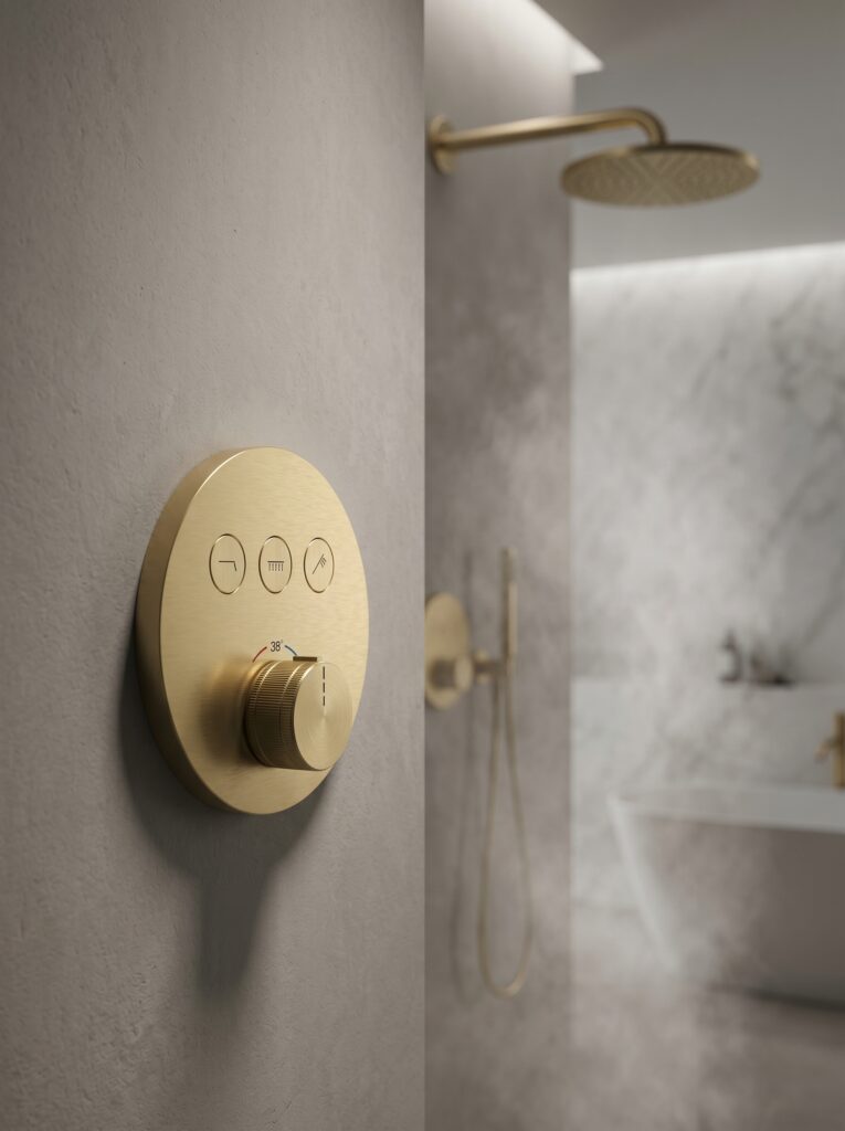 Brushed Gold Finish