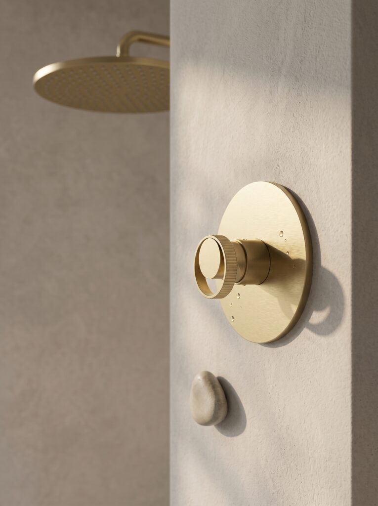 Round concealed shower mixer with hollow knob | SO1004A 21