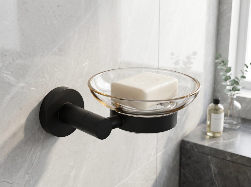 Wall Mounted Bathroom Shower Hanging Soap Holder