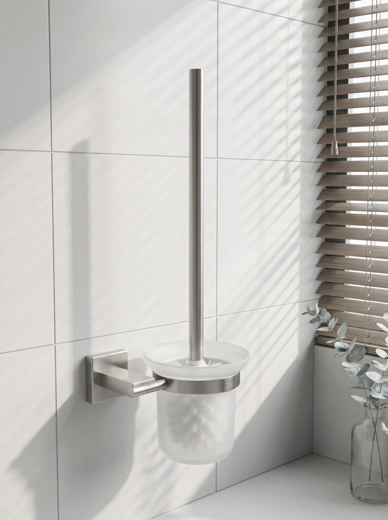 Stainless Steel Wall Mounted Toilet Brush Holder