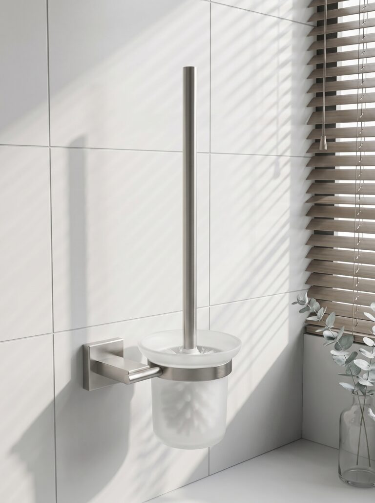 Stainless Steel Wall Mounted Toilet Brush Holder