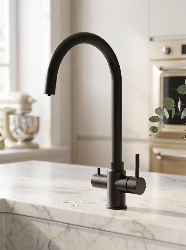 Stainless Steel Hot And Cold Water Filter Kitchen Tap