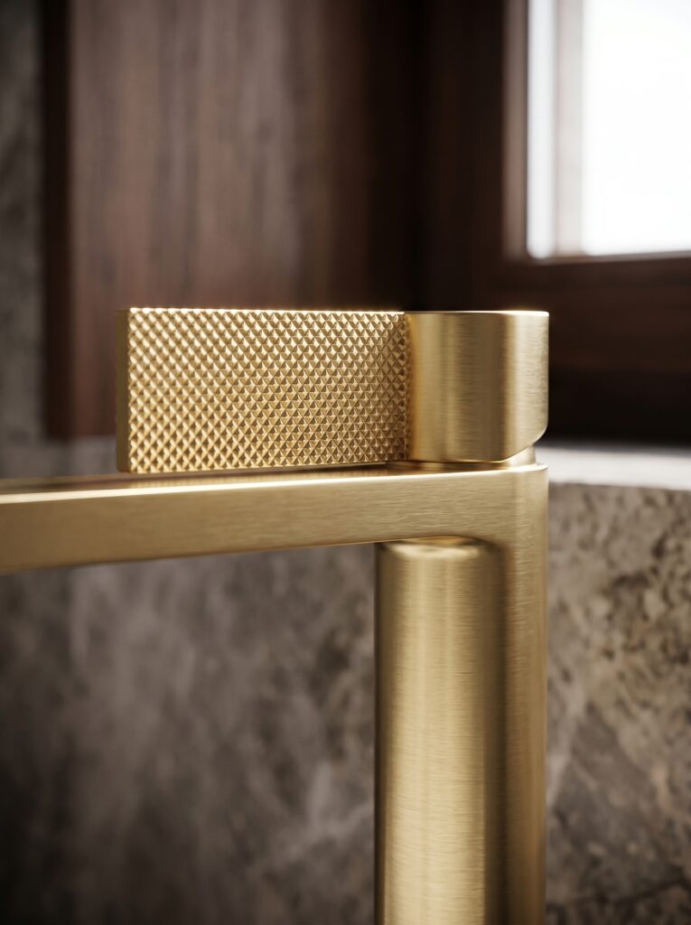 Brushed gold