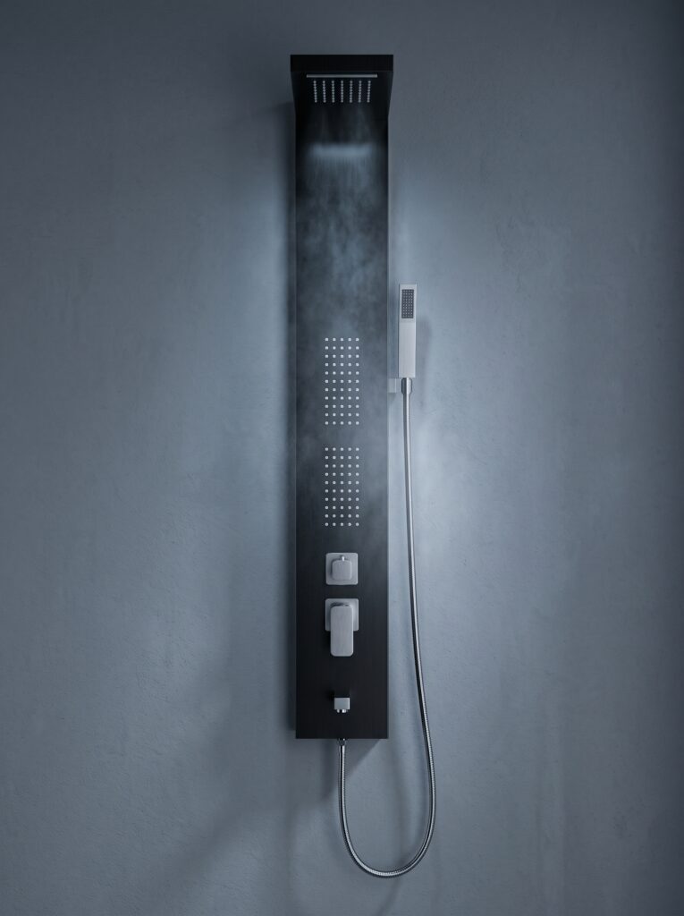 Modern Massage Shower Panel Stainless Steel Shower Panel