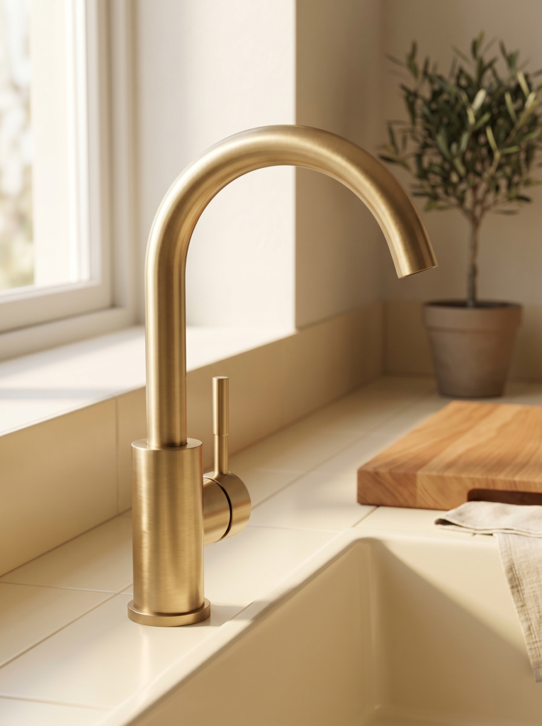 Stainless Steel Single Hole Small Prep Sink Faucet