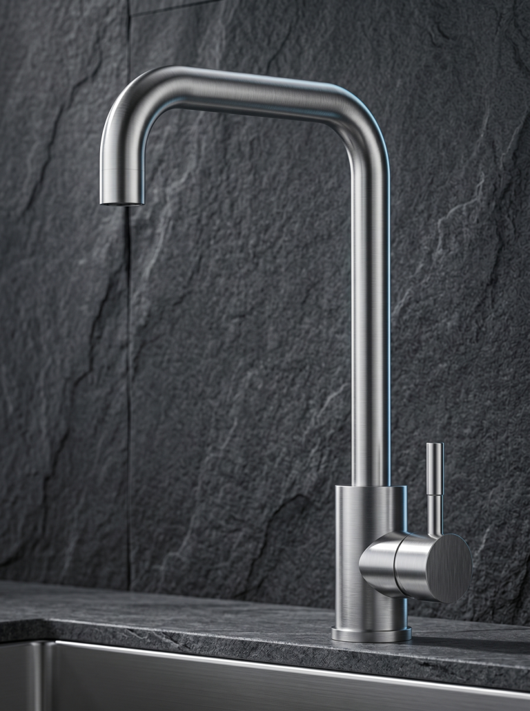 Stainless Steel Kitchen Mixer Tap
