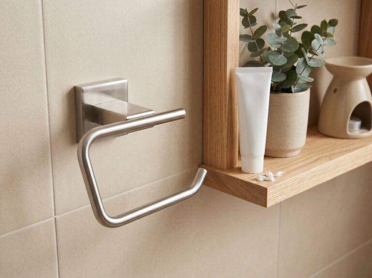 Wall Mounted Swing Arm Paper Holder
