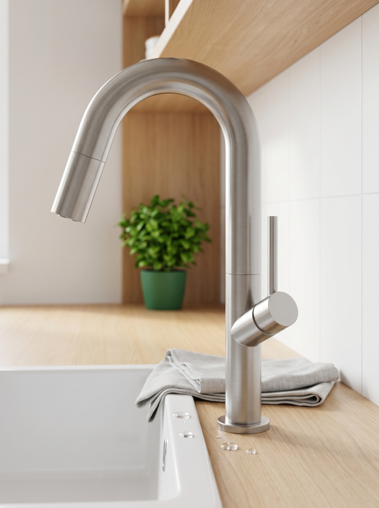 Stainless Steel One Hole Kitchen Bar Faucet